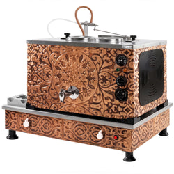 Commercial Gas & Electric Copper Tea Urn - 770mm - 22 Litres