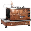 Commercial Gas & Electric Copper Tea Urn - 770mm - 22 Litres - Istanbul Design
