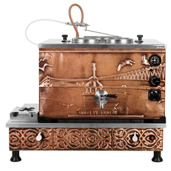 Commercial Gas & Electric Copper Tea Urn - 770mm - 22 Litres - Istanbul Design