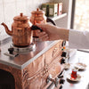 Commercial Electric Copper Tea Urn - 720mm - 22 Litres - Istanbul Design