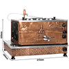 Commercial Electric Copper Tea Urn - 870mm - 33 Litres - Istanbul Design