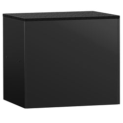 Lada kasowa MADRID - 1000 mm - Blat z czarnego marmuru - Czarny mat