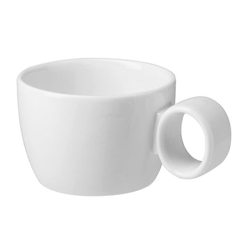 (12 sztuk) LUX – filiżanka do kawy Maastricht – 190 ml – kolor kości słoniowej
