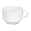 (6 szt.) SELTMANN WEIDEN | Filiżanka do kawy – 180 ml – biała