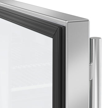 Stół chłodniczy ECO - 1360 x 700 mm - z 2 szklanymi drzwiami - Prime Gastro