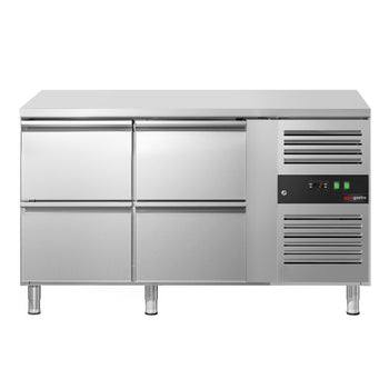 Stół chłodniczy ECO - 1360x700 mm - z 4 szufladami - Prime Gastro