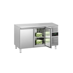 Stoł chłodniczy ECO - 1360x700 mm - z 2 drzwiami