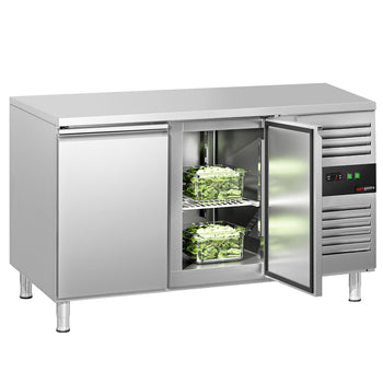 Stoł chłodniczy ECO - 1360x700 mm - z 2 drzwiami - Prime Gastro