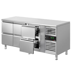 Stół chłodniczy ECO - 1795x700 mm - z 6 szufladami