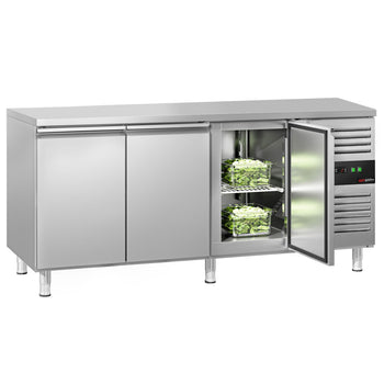 Stół chłodniczy ECO - 1795x700 mm - z 3 drzwiami - Prime Gastro