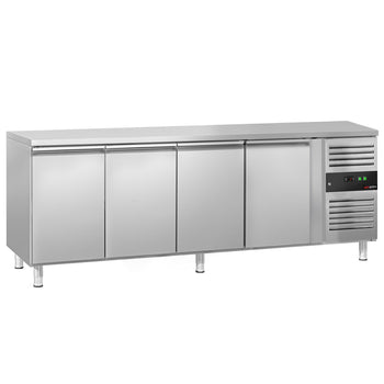 Stół chłodniczy ECO - 2230x700 mm - z 4 drzwiami - Prime Gastro