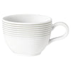 (6 szt.) SELTMANN WEIDEN | Filiżanka do kawy – kształt: tulipan – 180 ml – szara perłowa