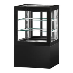 Witryny ekspozycyjne na ciasta - 810 mm - z oświetleniem LED & 2 półkami