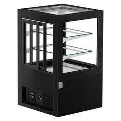 Witryny ekspozycyjne na ciasta - 810 mm - z oświetleniem LED & 2 półkami