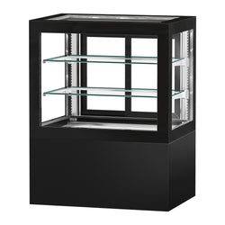 Witryny ekspozycyjne na ciasta - 1010 mm - z oświetleniem & 2 półkami