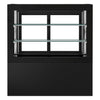 Witryny ekspozycyjne na ciasta - 1210 mm - z oświetleniem LED & 2 półkami