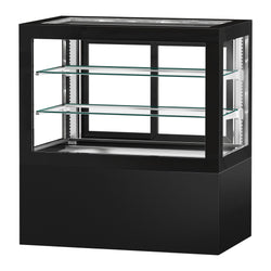 Witryny ekspozycyjne na ciasta - 1210 mm - z oświetleniem LED & 2 półkami