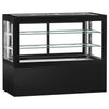Witryny ekspozycyjne na ciasta - 1610 mm - z oświetleniem LED & 2 półkami