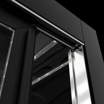 Witryny ekspozycyjne na ciasta - 1210 mm - z oświetleniem LED & 2 półkami - Prime Gastro