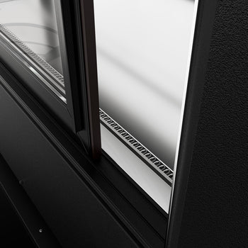 Witryny ekspozycyjne na ciasta - 1210 mm - z oświetleniem LED & 2 półkami - Prime Gastro