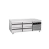 Commercial Chef Base PREMIUM - -2 to +8°C - 1400mm - 4 Drawer