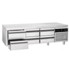 Commercial Chef Base PREMIUM - -2 to +8°C - 2000mm - 6 Drawer - 6x GN 1/1