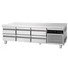 Commercial Chef Base PREMIUM - -2 to +8°C - 2000mm - 6 Drawer - 6x GN 1/1