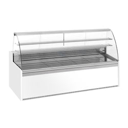 Witryna cukiernicza - 2560 mm - z 2 półkami