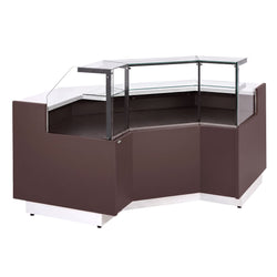Witryna chłodnicza RIGA - 1750x990mm - 2 półki - z oświetleniem LED