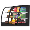 Commercial cake display fridge Self-Service - 1400mm - Double glazing - with 2 glass shelves - for patisserie