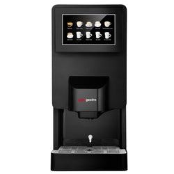 Automat do gorących napojów instant z 4 pojemnikami na proszek - 2kW - Dotykowe - 10 programów - Czarny