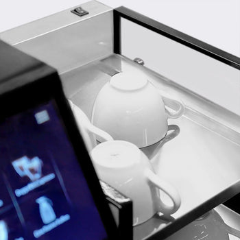 W pełni automatyczny ekspres do kawy - 1,3 kW - 5-calowy ekran dotykowy - włącznie z podgrzewaczem do filiżanek - Prime Gastro