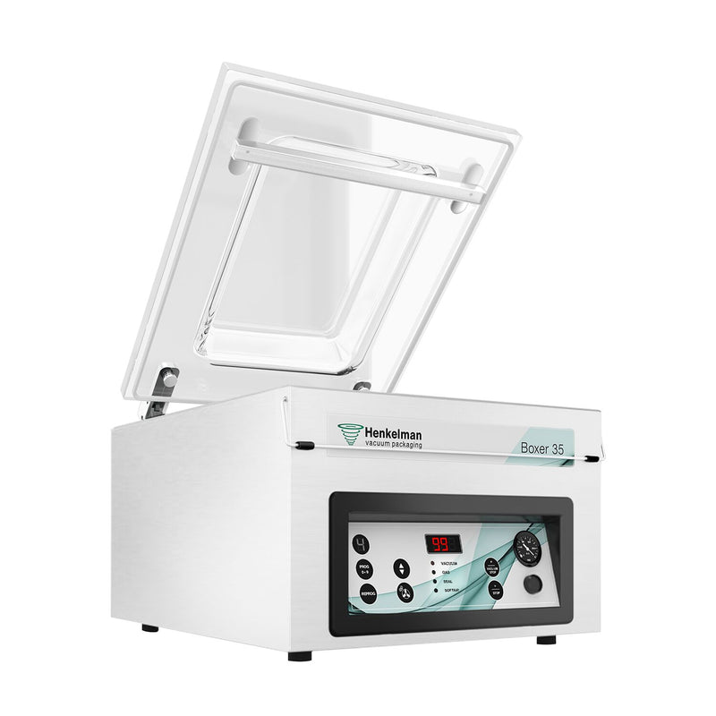 HENKELMAN | Boxer 35 – komorowa pakowarka próżniowa – 16 m³/h – 600 W – cyfrowa