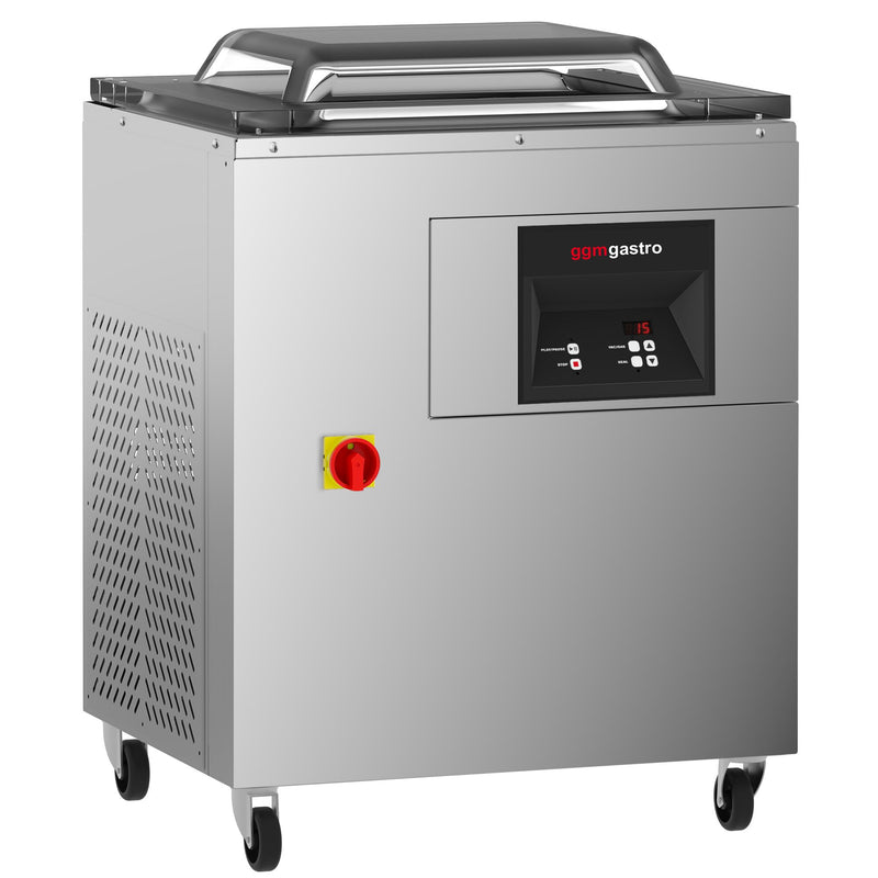 Pakowarka próżniowa komorowa - 60m³/h - 1,5kW - Sterowanie cyfrowe - z funkcją gazowania (MAP) - Stacjonarna