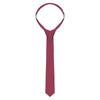 (5 pcs) KARLOWSKY | Tie – 148 x 6.5 cm – burgundy