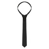 (5 sztuk) KARLOWSKY | Krawat – 148 x 6,5 cm – czarny