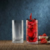(4 sztuk) Szklanka do long drinków – ELYSIA – 445 ml – przezroczysta