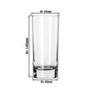 (12 sztuk) Szklanka do long drinków – CHICAGO – 288 ml – przezroczysta