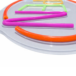 LED Leuchtschild - OPEN – dimmbar - Orange - Bunt