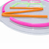 LED Leuchtschild - OPEN – dimmbar - Rosa - Bunt
