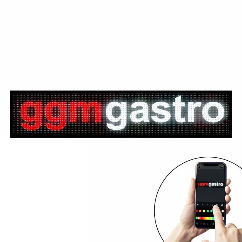 LED - Matrix Flex Display - individuell anpassbar – mit App & Fernbedienung