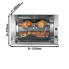 Elektryczny grill do jagnięciny i prosiąt – 13,2 kW – z 2 rożnami