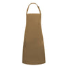 (6 szt.) KARLOWSKY | Fartuch na szelkach Basic – camel