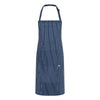 (6 szt.) KARLOWSKY | Fartuch na szelkach Carlo – granatowy