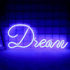 Neon LED - Dream - Niebieski - 450x180mm