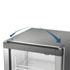 LIEBHERR | Chłodziarka podblatowa PREMIUM - 106 litrów - z 1 drzwiami - srebrna