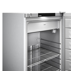 LIEBHERR | Szafa mroźnicza ze stali nierdzewnej PERFECTION – 316 litrów – wnętrze z tworzywa sztucznego – z 1 drzwiami