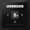 LIEBHERR | Chłodziarka PERFECTION - 400 litrów - Wnętrze z tworzywa sztucznego - Z 1 szklanymi drzwiami - Czarna
