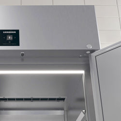 LIEBHERR | Szafa mroźnicza ze stali nierdzewnej PERFORMANCE – 1360 litrów – GN 2/1 – wnętrze ze stali nierdzewnej – z 2 drzwiami
