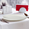 (6 szt.) Talerz płaski coupe Maastricht LUX – porcelana – Ø 160 mm – kość słoniowa